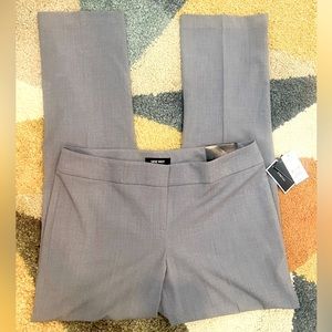 Nine West The Trouser Pant Womens Sz 10 Gray Dress Pant Flare